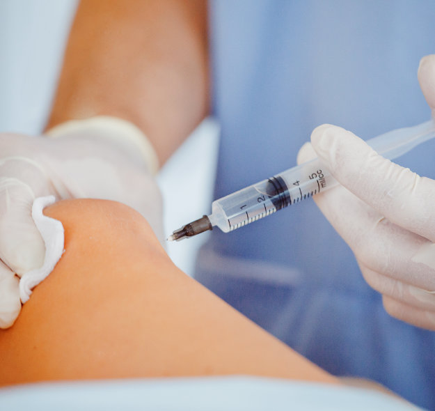 hyaluronic acid injection into the knee